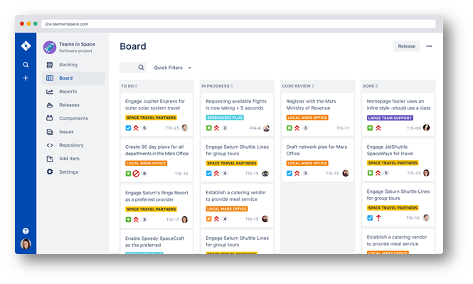 JIRA agile tool