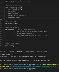 How To Write MySQL CRUD Queries in Python - Sesame Disk