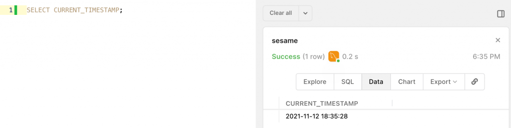 current timestamp function in mysql