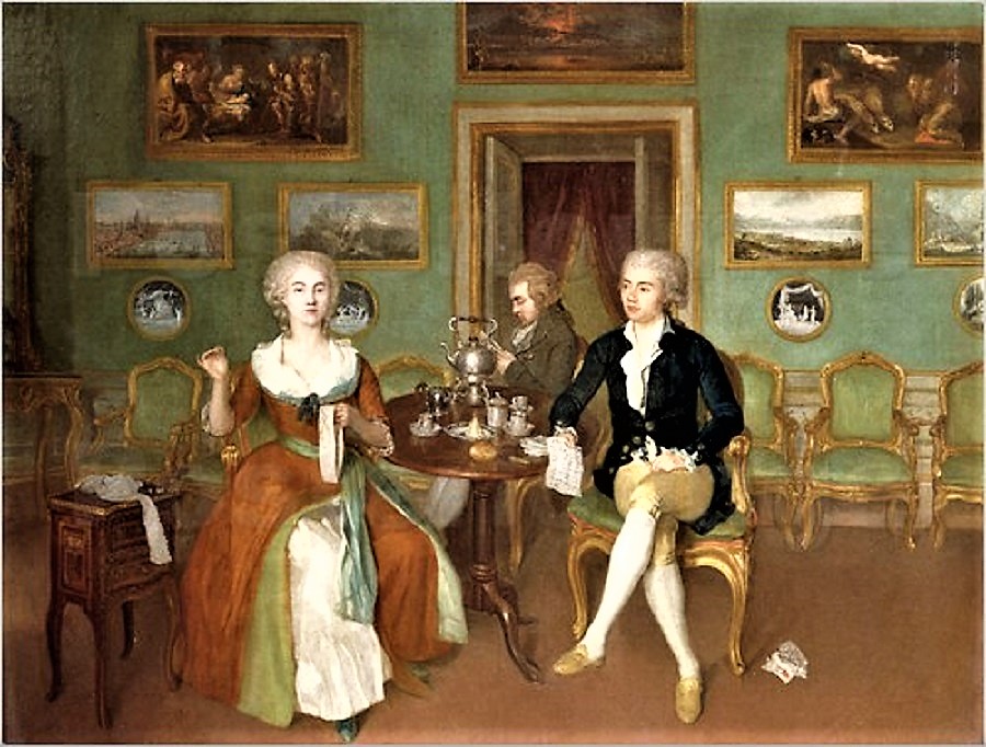 Tea became a staple in aristocratic Europe 