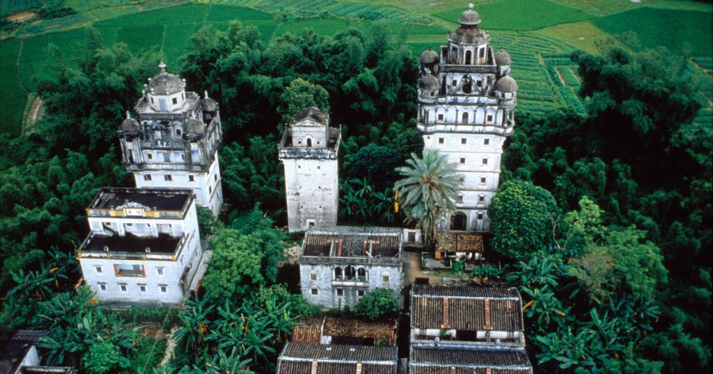 Guandong Fortress towers