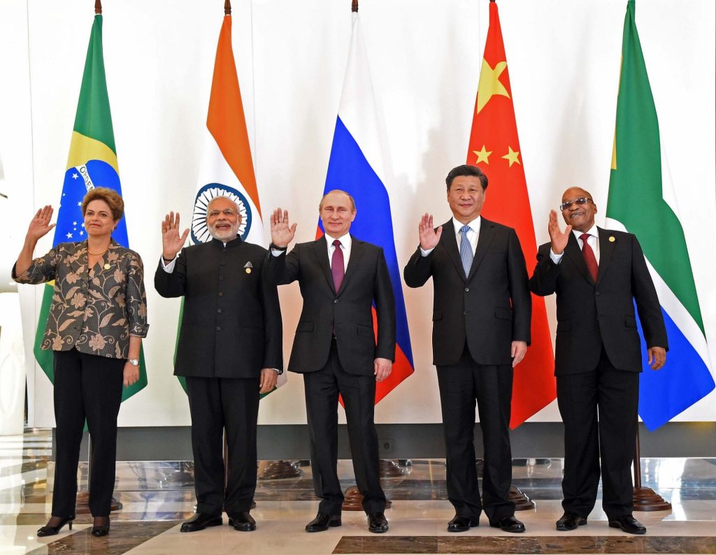 leaders of the nations of BRICS