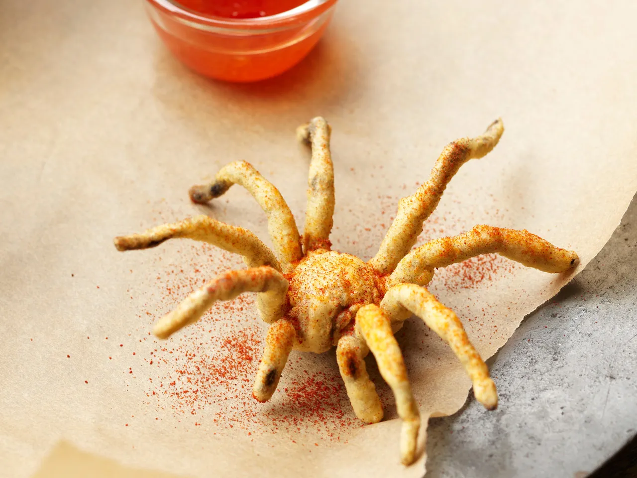 Deep-fried tarantula is both popular and exotic in Cambodia