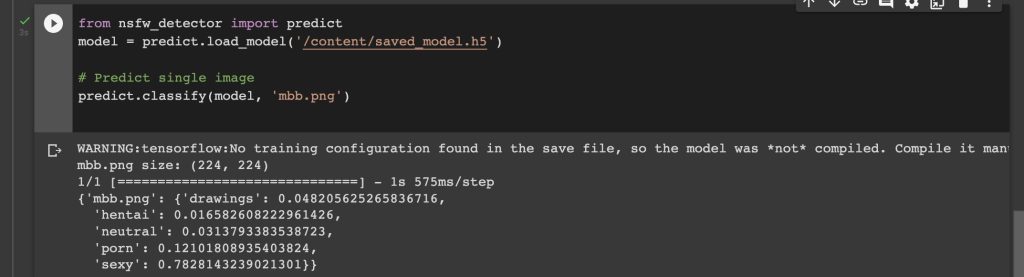 output of nsfw_detector