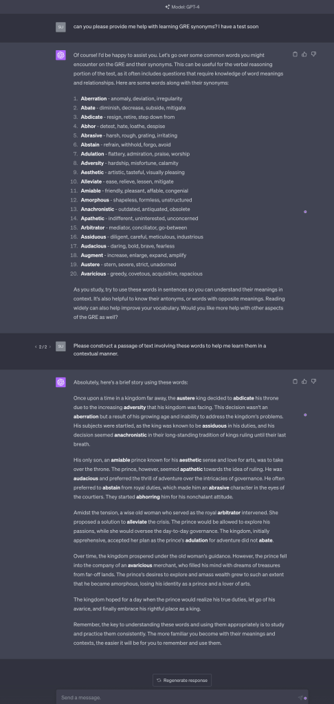 GRE Vocabulary leaning in 2023 for effective and fast learning with context