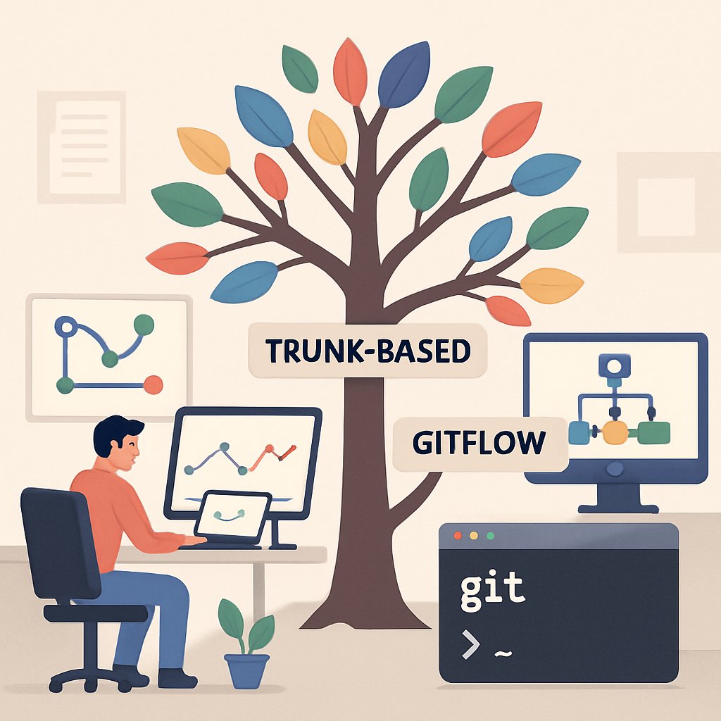 Git Workflow Strategies: Trunk-Based, GitFlow, and GitHub Flow Compared