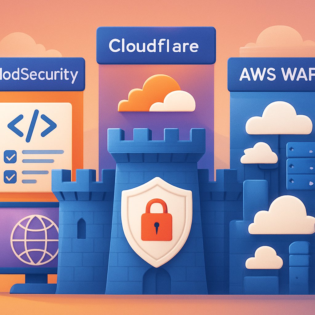 Web Application Firewalls: ModSecurity vs Cloudflare vs AWS WAF