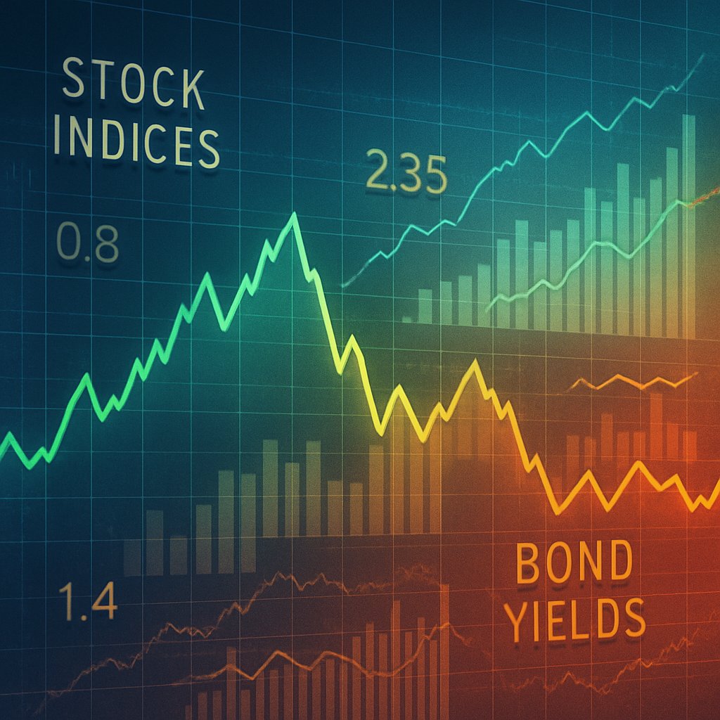 Afternoon Market Wrap: Stocks, Bonds, and Economic Data