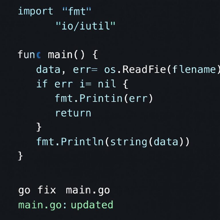 Fix&go Registration Code Using go fix to Modernize Your Go Code in 2026 - Sesame Disk