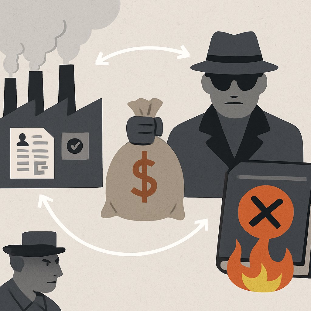 Entities Enabling Scientific Fraud at Scale in 2025