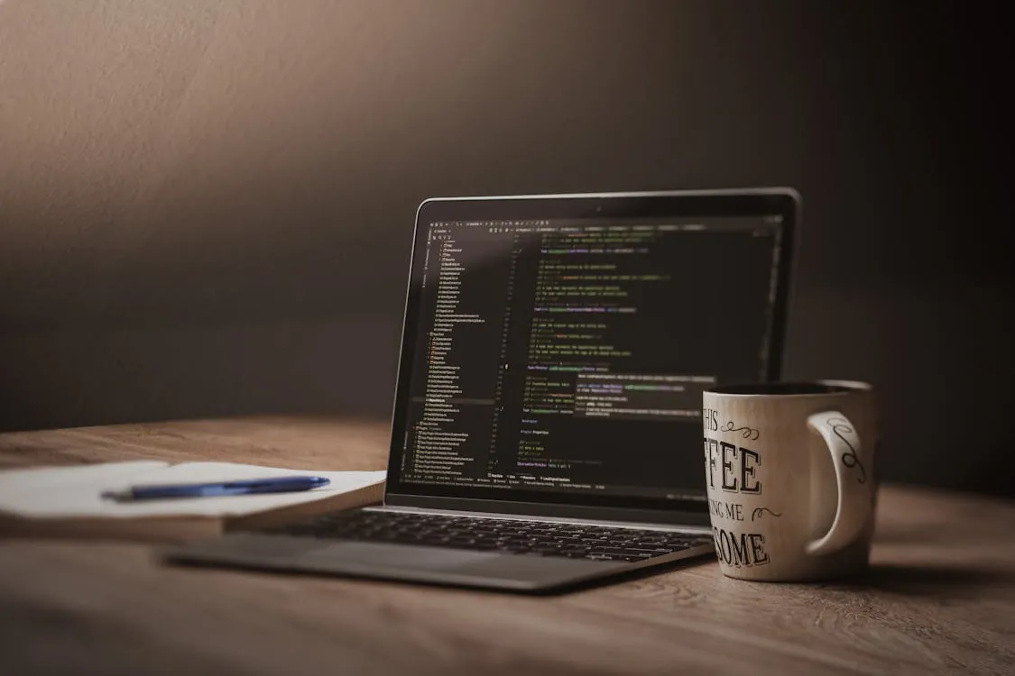 A digital chain with containers and padlocks, symbolizing software supply chain security.