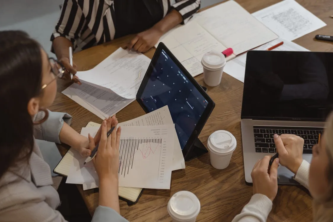 Corporate innovation and strategy meeting