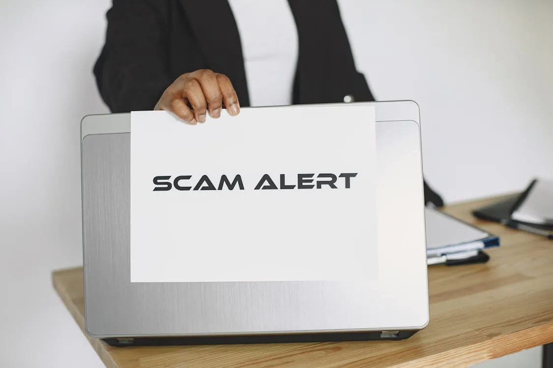Cybersecurity alert on scam email abuse