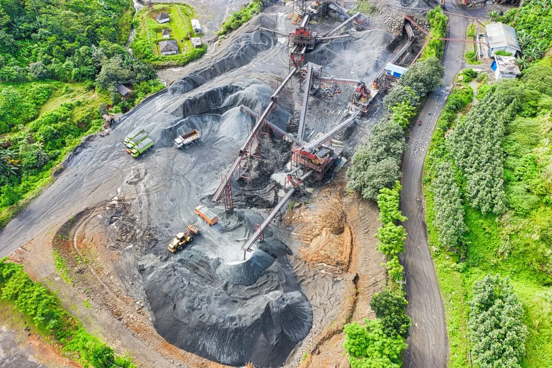 Copper mining and processing facility for 2026 Central Asia Metals stock report