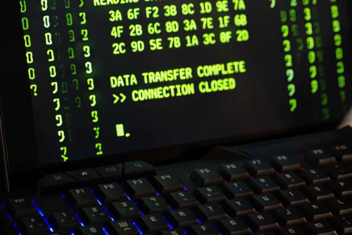 Digital illustration of data moving between cloud platforms