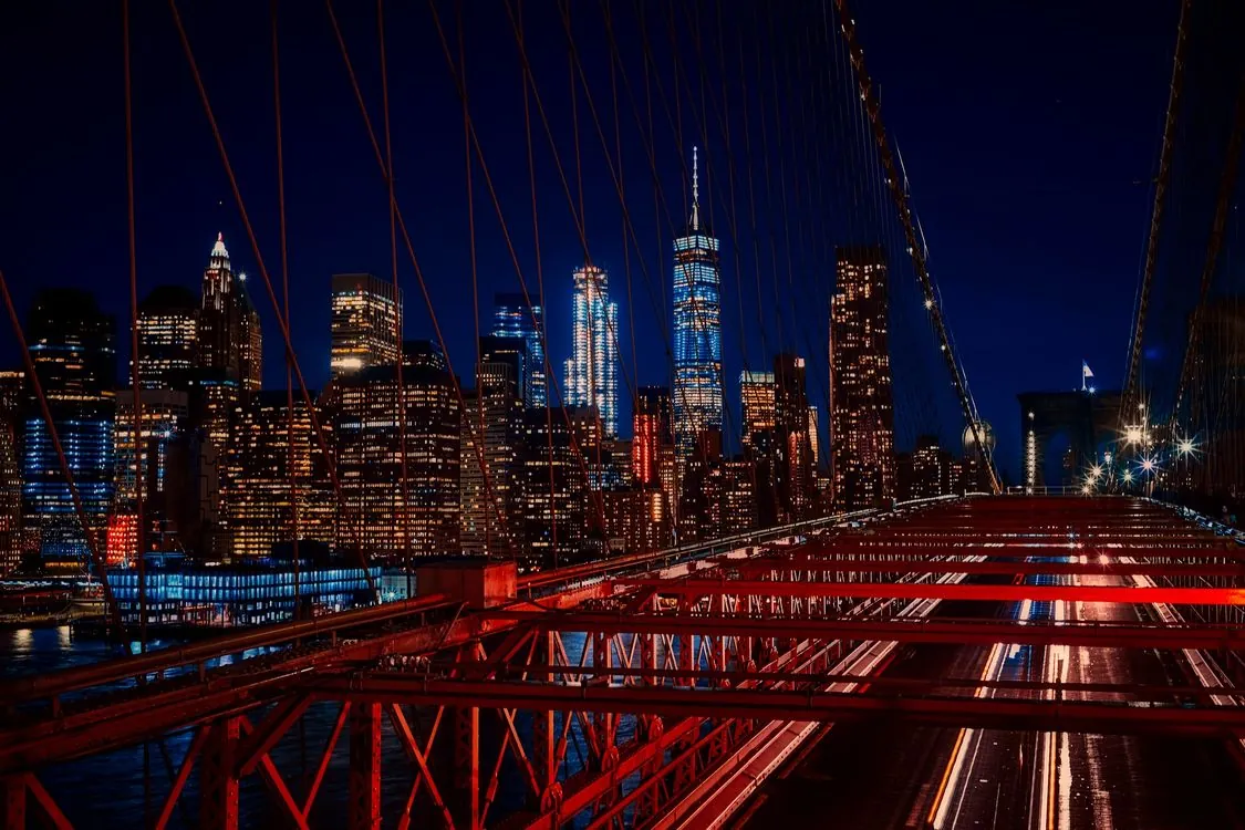 New York City skyline representing cybersecurity testing event location