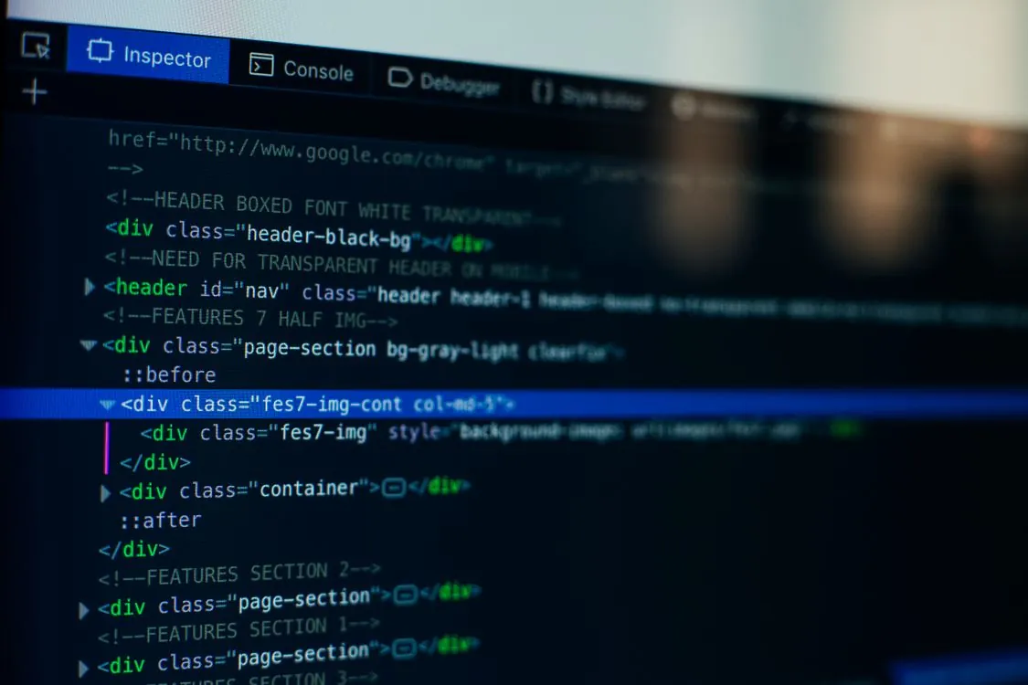 Infrastructure code displayed on monitor representing Terraform configurations