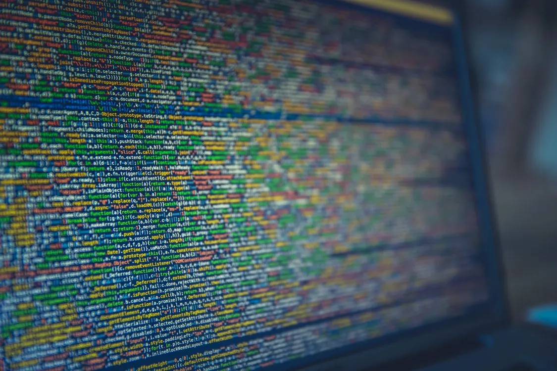 Developer screen showing malicious code