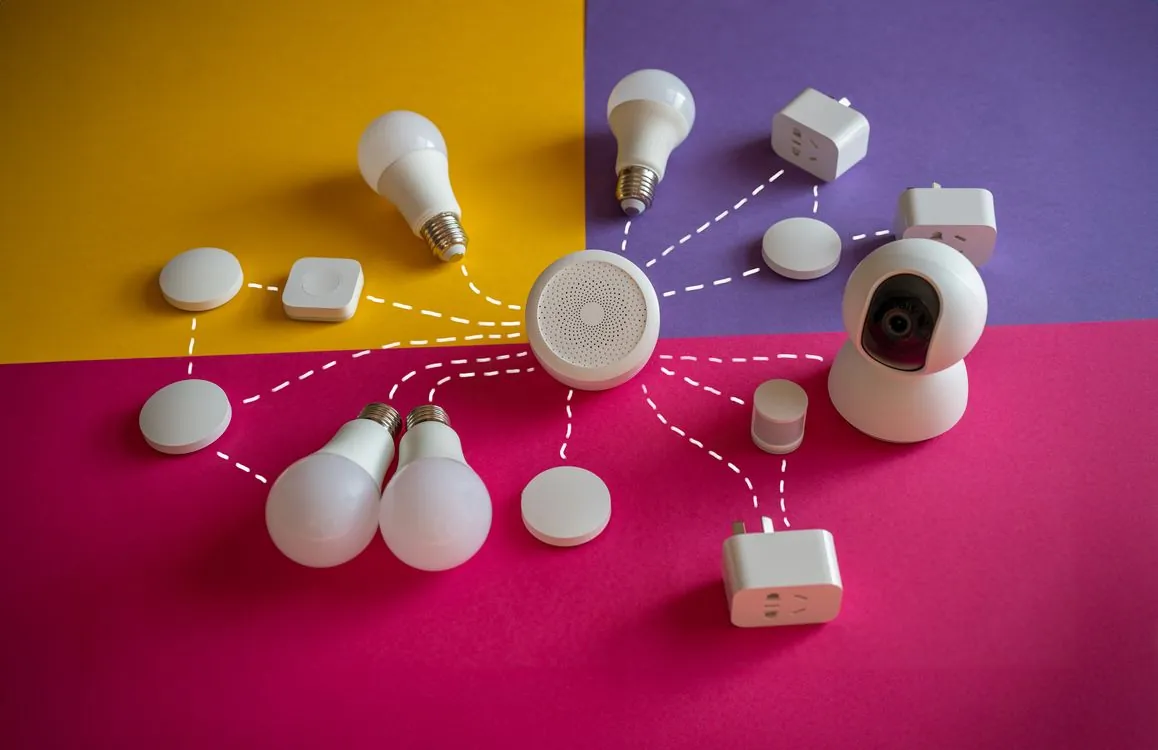 Smart home automation devices including bulbs and sockets