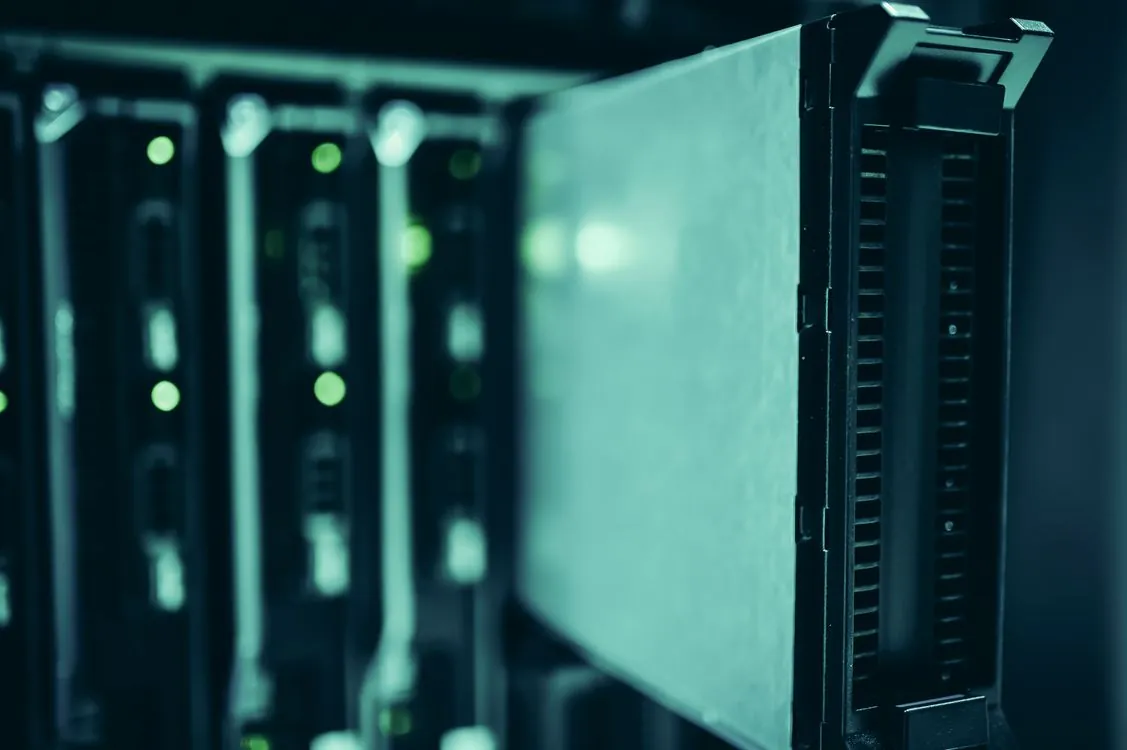Server racks representing AI inference infrastructure costs in 2026