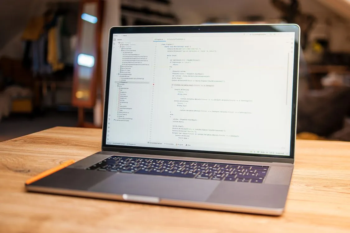 Developer using Claude CLI in modern workspace