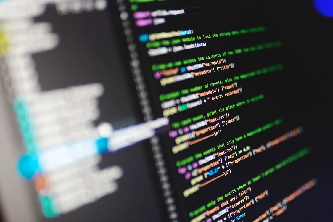 Programming code used to integrate an AI decision model